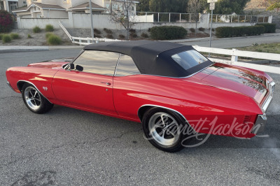 1970 CHEVROLET CHEVELLE SS CUSTOM CONVERTIBLE - 12