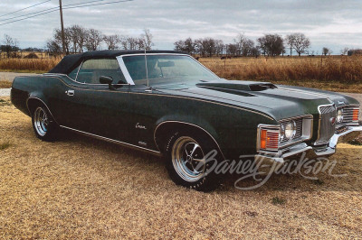 1971 MERCURY COUGAR XR7 CONVERTIBLE - 10