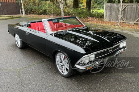 1966 CHEVROLET CHEVELLE MALIBU CUSTOM CONVERTIBLE