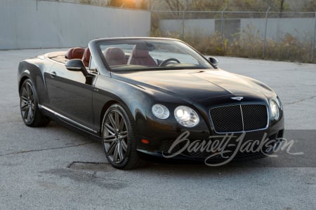 2014 BENTLEY CONTINENTAL GTC SPEED CONVERTIBLE