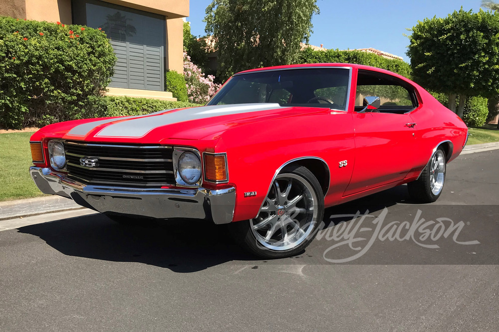 1972 CHEVROLET CHEVELLE MALIBU CUSTOM COUPE