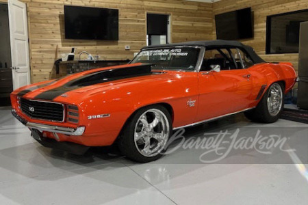 1969 CHEVROLET CAMARO CUSTOM CONVERTIBLE