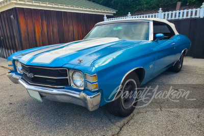 1971 CHEVROLET CHEVELLE SS CUSTOM CONVERTIBLE - 7