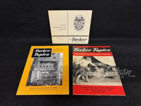 ADDENDUM ITEM - LOT OF THREE 1948 TUCKER AUTOMOBILES DEALER BULLETINS