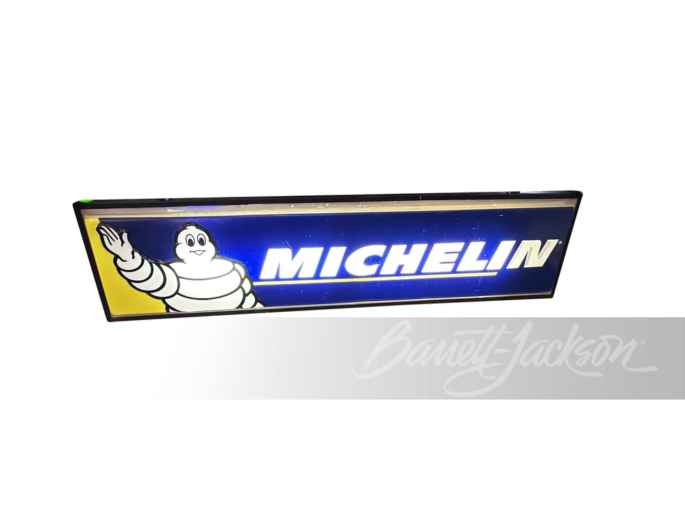 ADDENDUM - LARGE VINTAGE MICHELIN TIRES LIGHT-UP SIGN