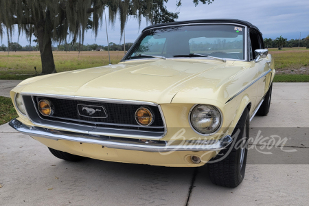 1968 FORD MUSTANG GT CONVERTIBLE