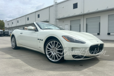 2012 MASERATI GRANTURISMO CONVERTIBLE