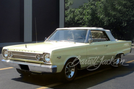 1966 PLYMOUTH SATELLITE CONVERTIBLE