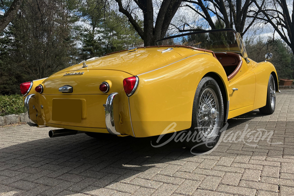 Lot 59 1959 TRIUMPH TR3A ROADSTER | Barrett-Jackson