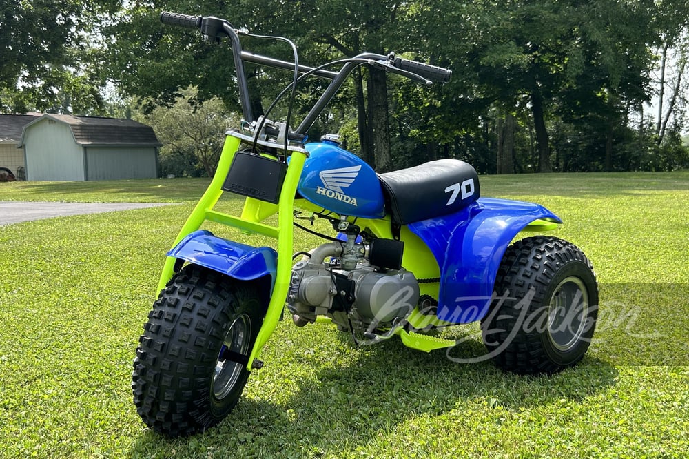 Lot 6 1985 HONDA ATC70 CUSTOM TRIKE | Barrett-Jackson