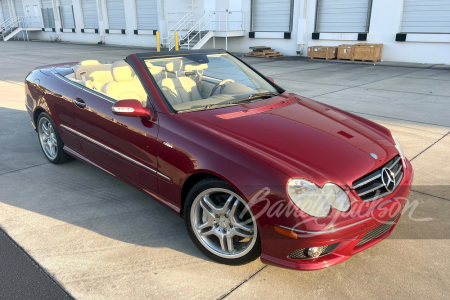 2009 MERCEDES-BENZ CLK550 CABRIOLET