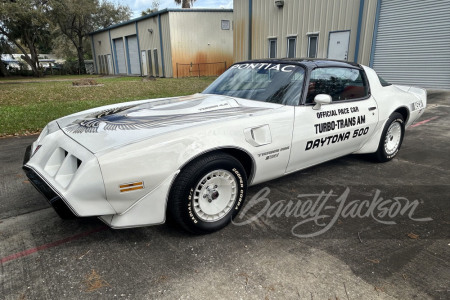 1981 PONTIAC FIREBIRD TRANS AM DAYTONA PACE CAR EDITION