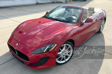 2013 MASERATI GRANTURISMO CONVERTIBLE