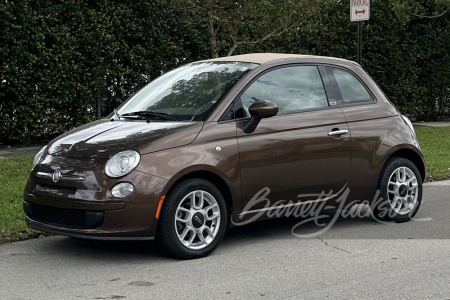 2012 FIAT 500 CONVERTIBLE