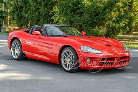 2003 DODGE VIPER SRT/10 CONVERTIBLE