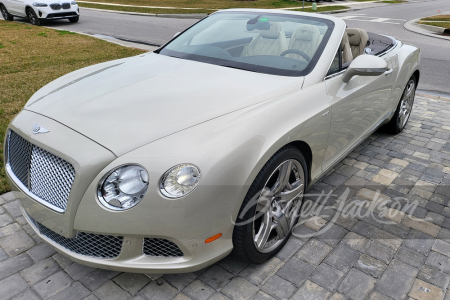 2013 BENTLEY CONTINENTAL GTC