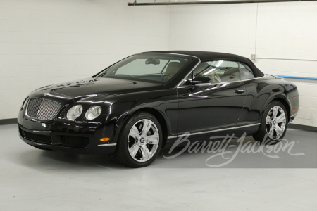 2007 BENTLEY CONTINENTAL GTC CONVERTIBLE