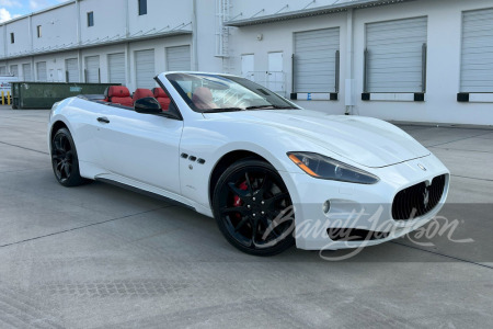 2012 MASERATI GRANTURISMO CONVERTIBLE