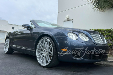 2008 BENTLEY CONTINENTAL GTC CONVERTIBLE