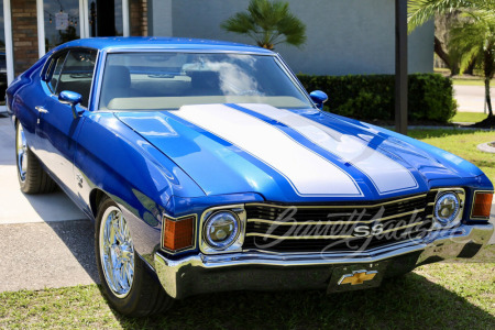 1972 CHEVROLET CHEVELLE MALIBU CUSTOM COUPE