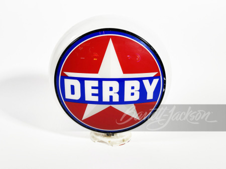 1940S DERBY GASOLINE GAS PUMP GLOBE