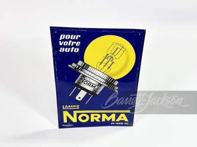 1940S NORMA AUTO MOBIL LAMPS TIN SIGN