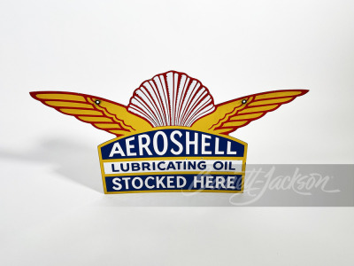 REPRODUCTION AEROSHELL OIL PORCELAIN SIGN - 2