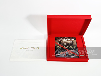 LIMITED-EDITION FORMULA FERRARI BOOK