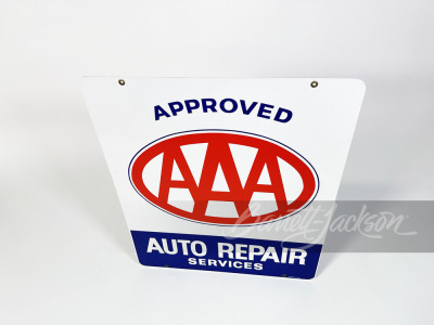 VINTAGE AAA APPROVED AUTO REPAIR TIN SIGN