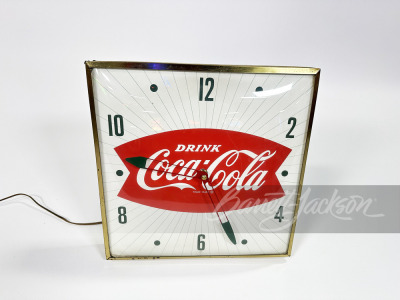 EARLY-1960S COCA-COLA CLOCK