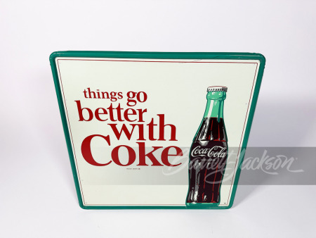 EARLY-1960S COCA-COLA TIN SIGN