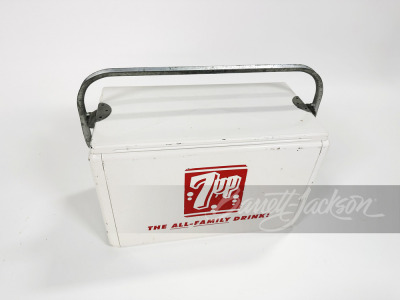 LATE-1950S/EARLY-60S 7UP METAL COOLER