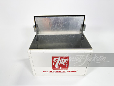 LATE-1950S/EARLY-60S 7UP METAL COOLER - 2