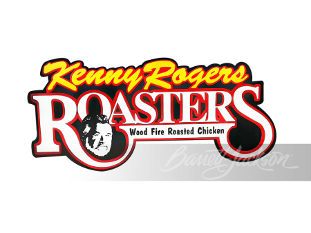 LARGE KENNY ROGERS ROASTERS LIGHT-UP SIGN