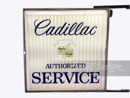 LARGE 1960S-70S CADILLAC SERVICE LIGHT-UP SIGN