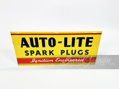 1950S AUTO-LITE SPARK PLUGS TIN SIGN