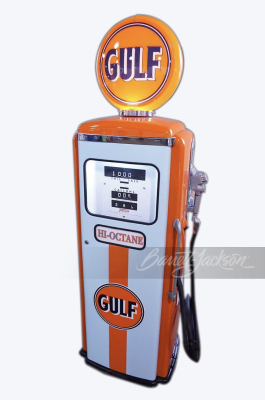 1960 GULF OIL TOKHEIM MODEL #300 GAS PUMP IN HERITAGE EDITION GT COLORS