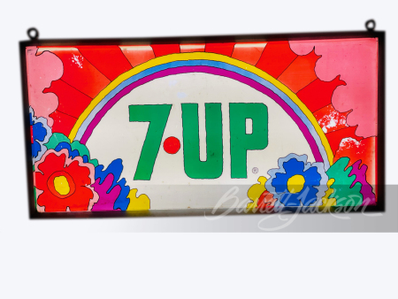 7UP SODA LIGHT-UP SIGN