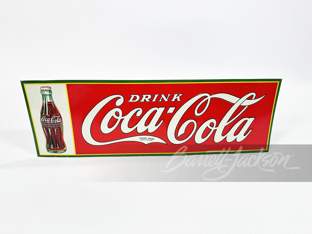 1933 COCA-COLA TIN SIGN