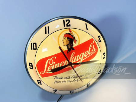 LATE-1950S/EARLY-60S LEINENKUGEL'S BEER CLOCK