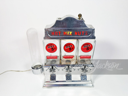 1930S "HOT MIX NUTS" COIN-OPERATED PEANUT MACHINE