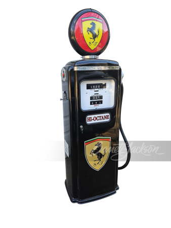 1950S TOKHEIM #300 GAS PUMP IN FERRARI REGALIA