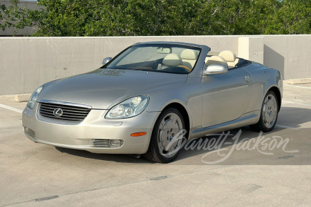 2002 LEXUS SC430 CONVERTIBLE