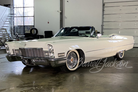 1968 CADILLAC DE VILLE CONVERTIBLE