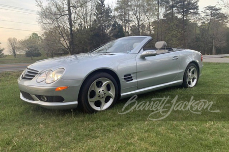 2005 MERCEDES-BENZ SL500 ROADSTER