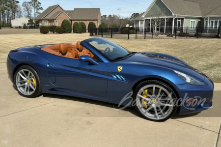 2010 FERRARI CALIFORNIA CONVERTIBLE