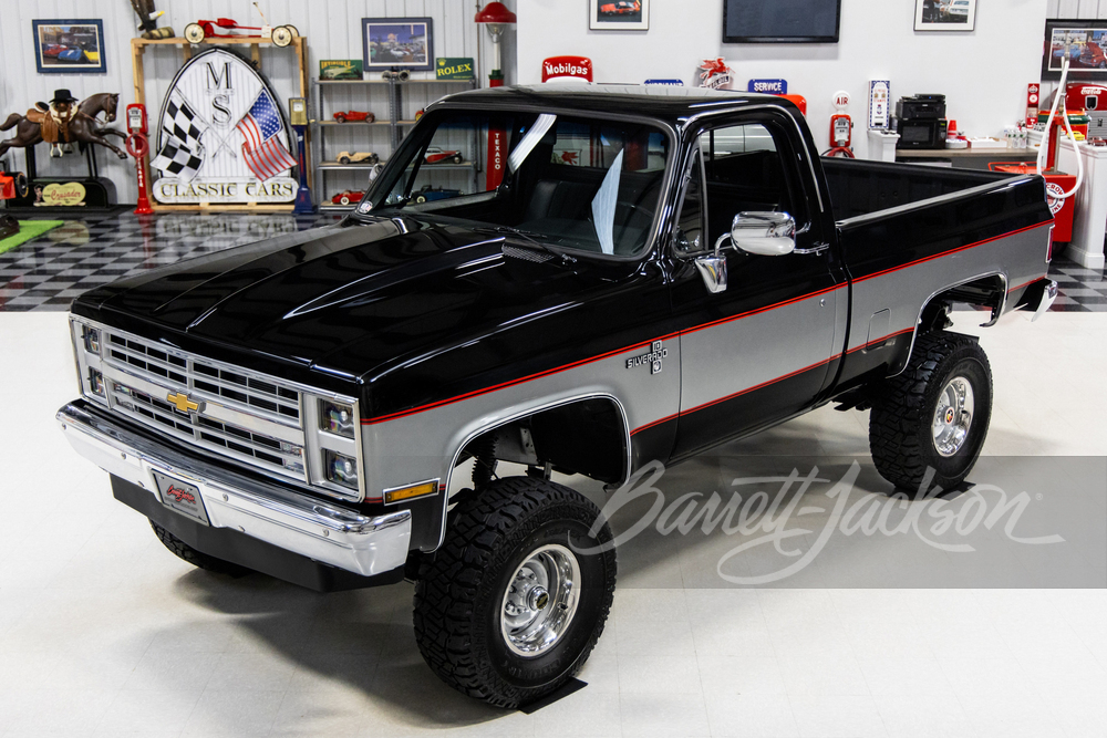 Lot 483 1984 CHEVROLET K10 CUSTOM PICKUP | Barrett-Jackson