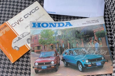 1978 HONDA CIVIC CVCC - 22