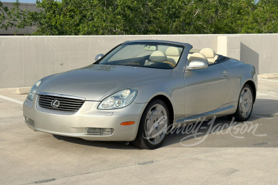 2002 LEXUS SC430 CONVERTIBLE