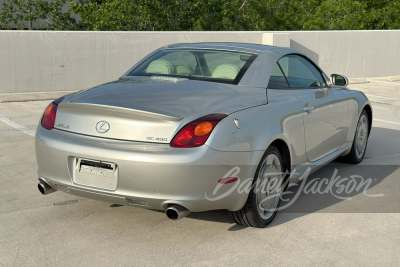 2002 LEXUS SC430 CONVERTIBLE - 12